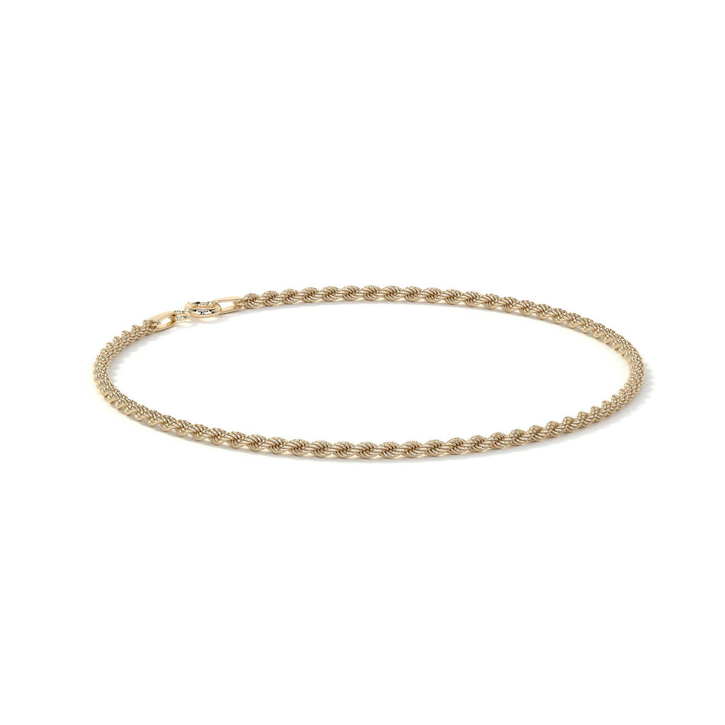 Pulsera de Oro 10K Mujer Estilo Torsal | Joyería Fina Italiana