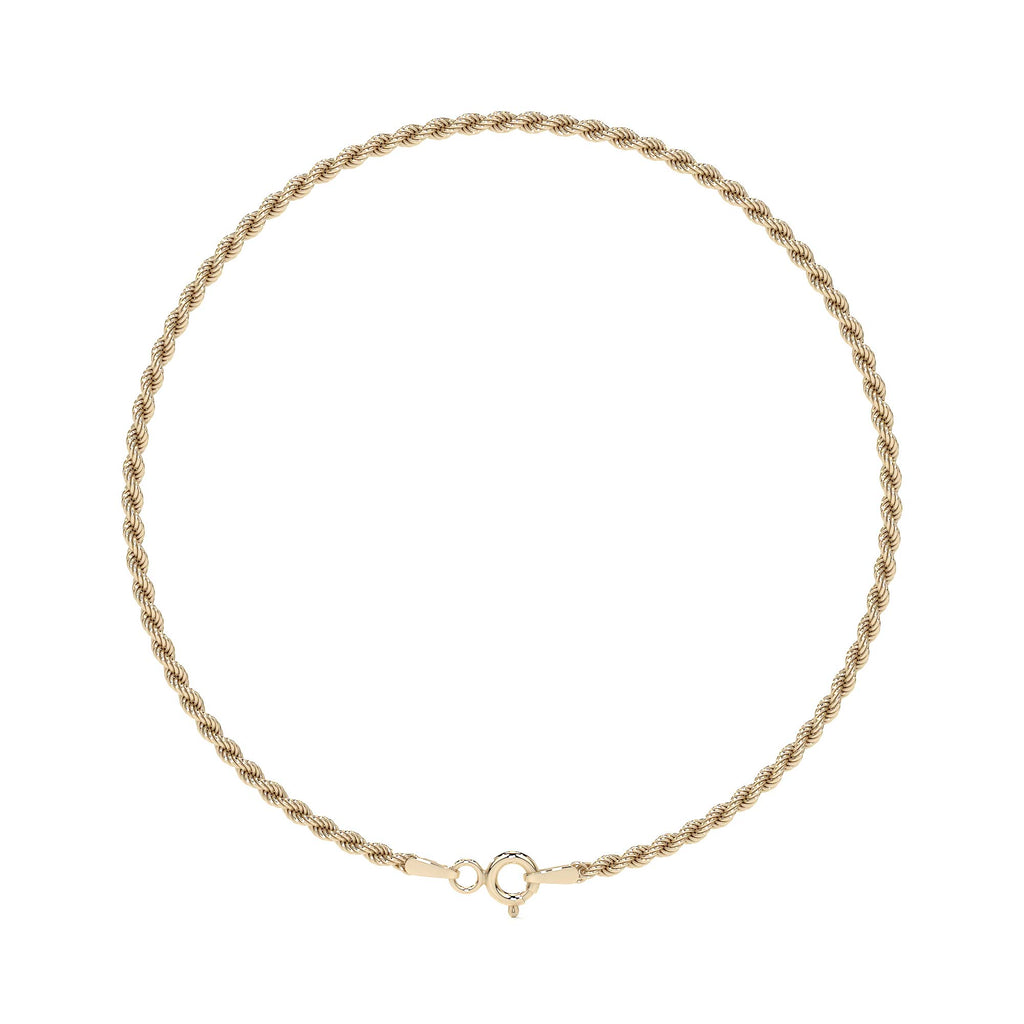Pulsera de Oro 10K Estilo Torsal Italiano para Hombre y Mujer | Brazalete Unisex Elegante