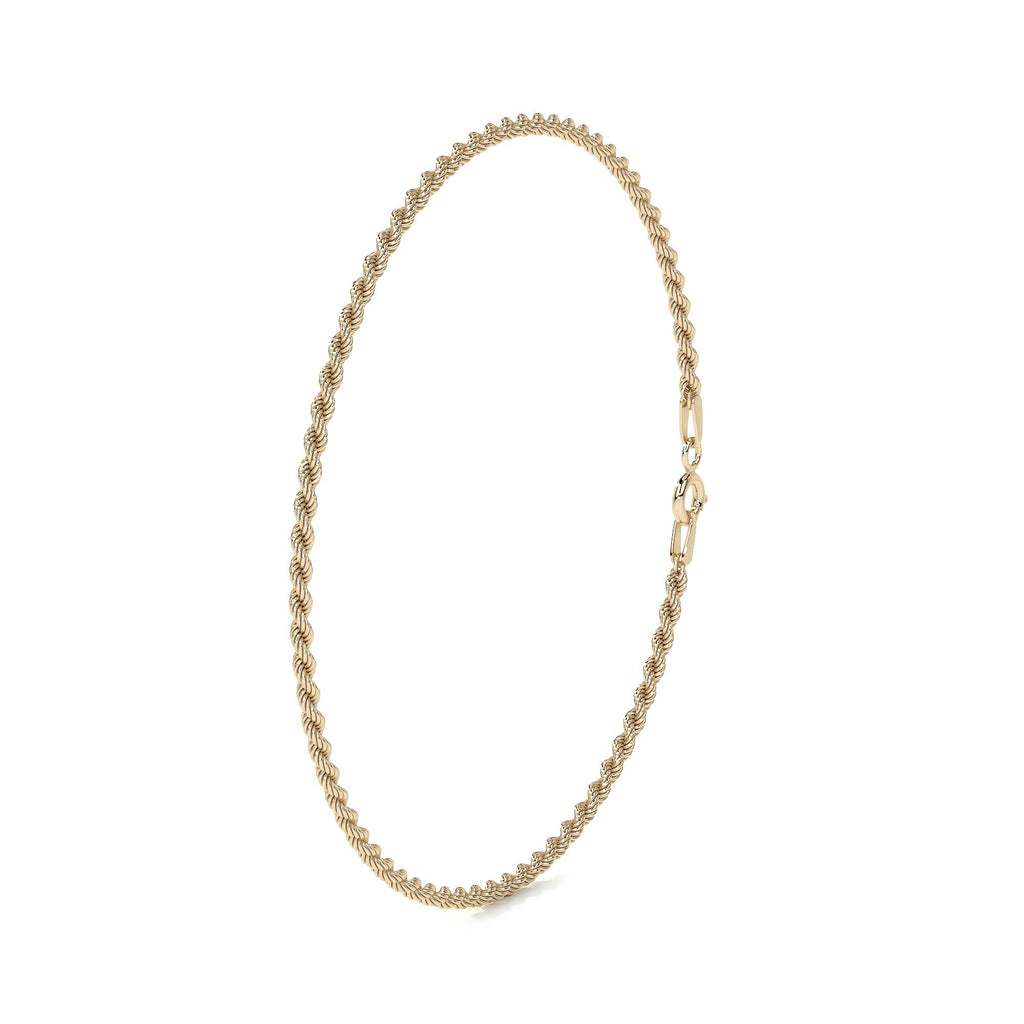 Pulsera de Oro de 14K para Mujer Estilo Torsal | Joyería Fina Italiana