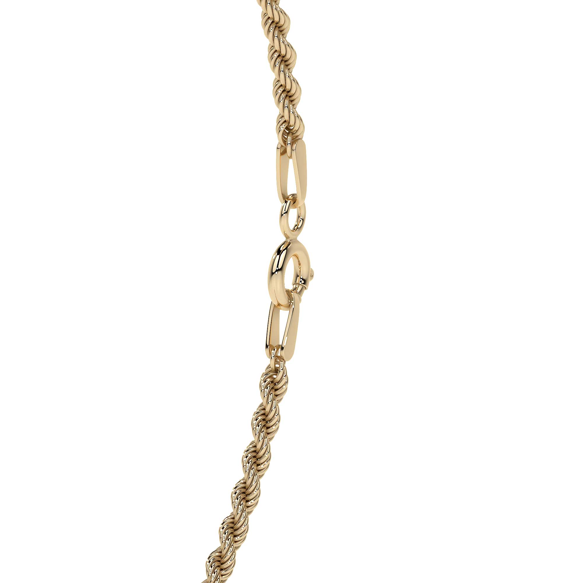 Pulsera de Oro 10K Estilo Torsal Italiano para Hombre y Mujer | Brazalete Unisex Elegante