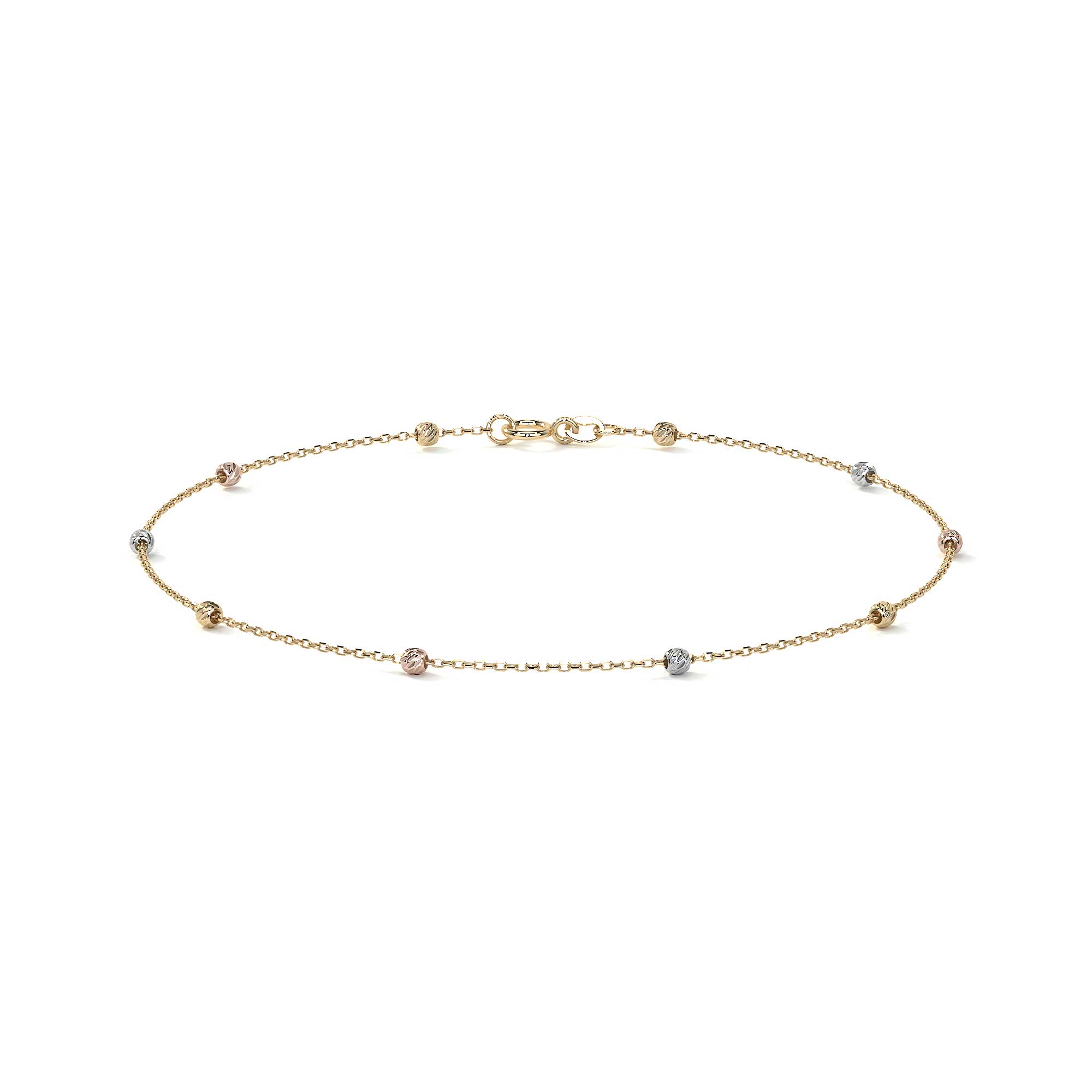 Pulsera Viviana de Oro 10K para Mujer | Brazalete Elegante y Delicado | Regalo Ideal para Dama