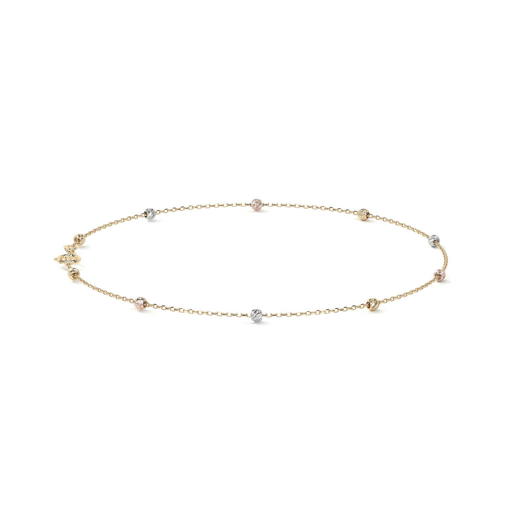 Pulsera Viviana de Oro 10K para Mujer | Brazalete Elegante y Delicado | Regalo Ideal para Dama