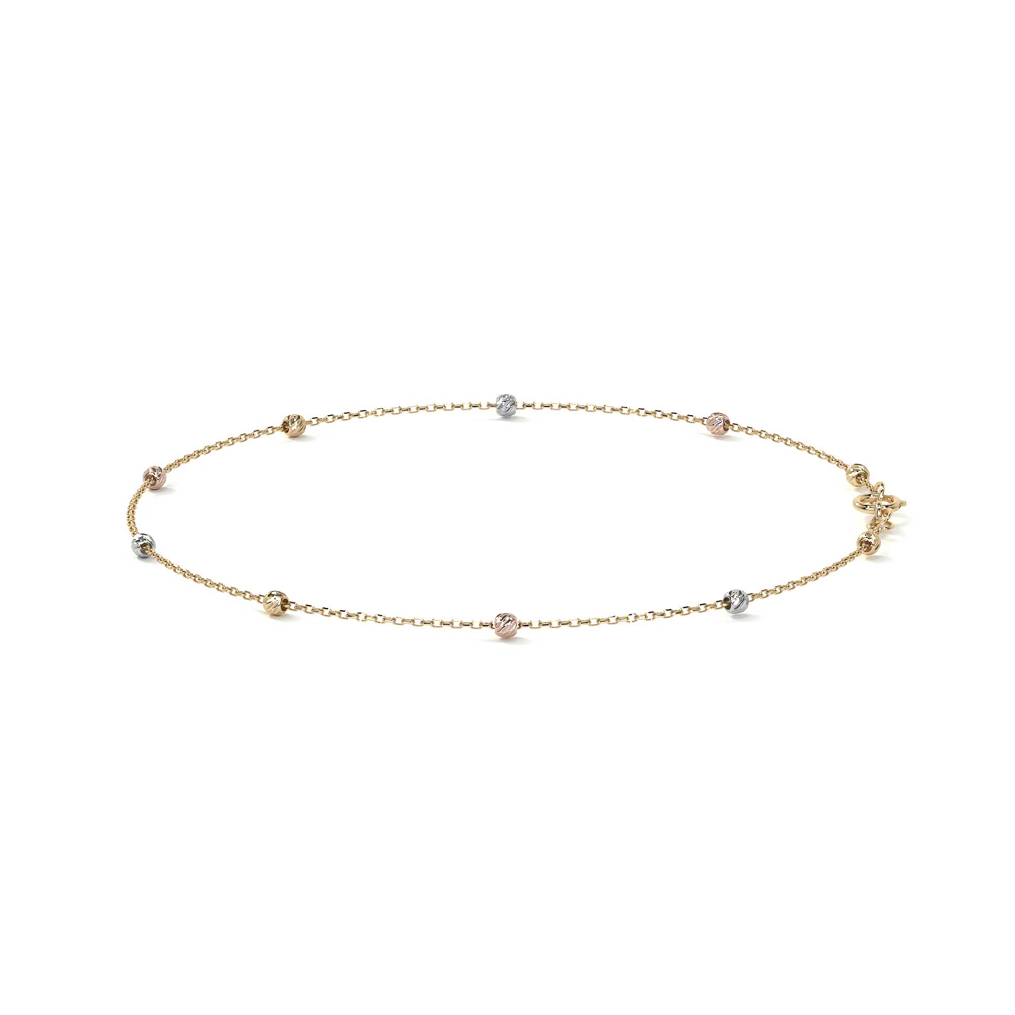 Pulsera Viviana de Oro 10K para Mujer | Brazalete Elegante y Delicado | Regalo Ideal para Dama