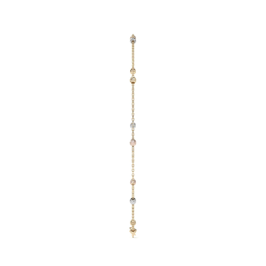 Pulsera Viviana de Oro 10K para Mujer | Brazalete Elegante y Delicado | Regalo Ideal para Dama