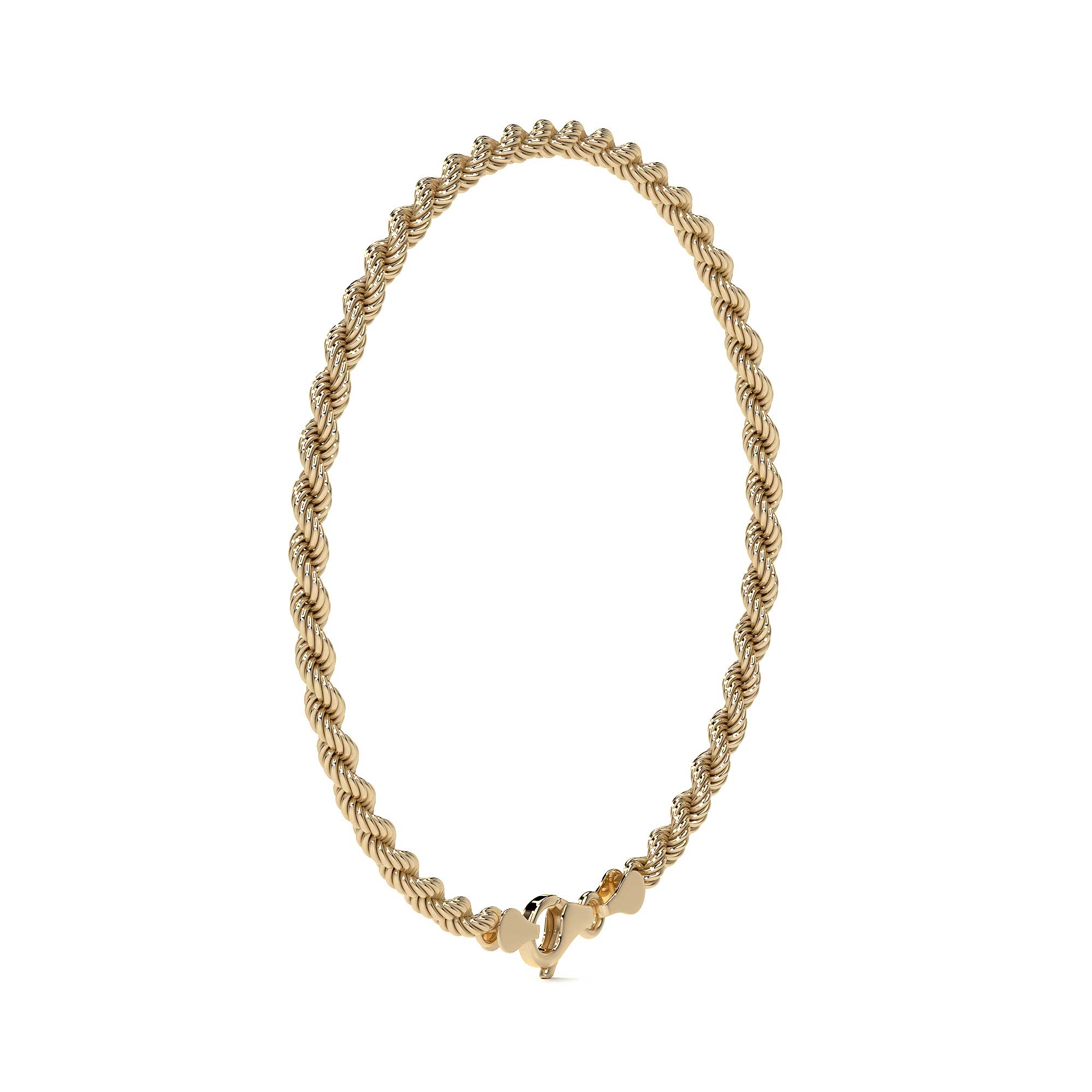 Pulsera de Oro 10K Estilo Torsal Italiano | Brazalete Elegante de Joyería Fina