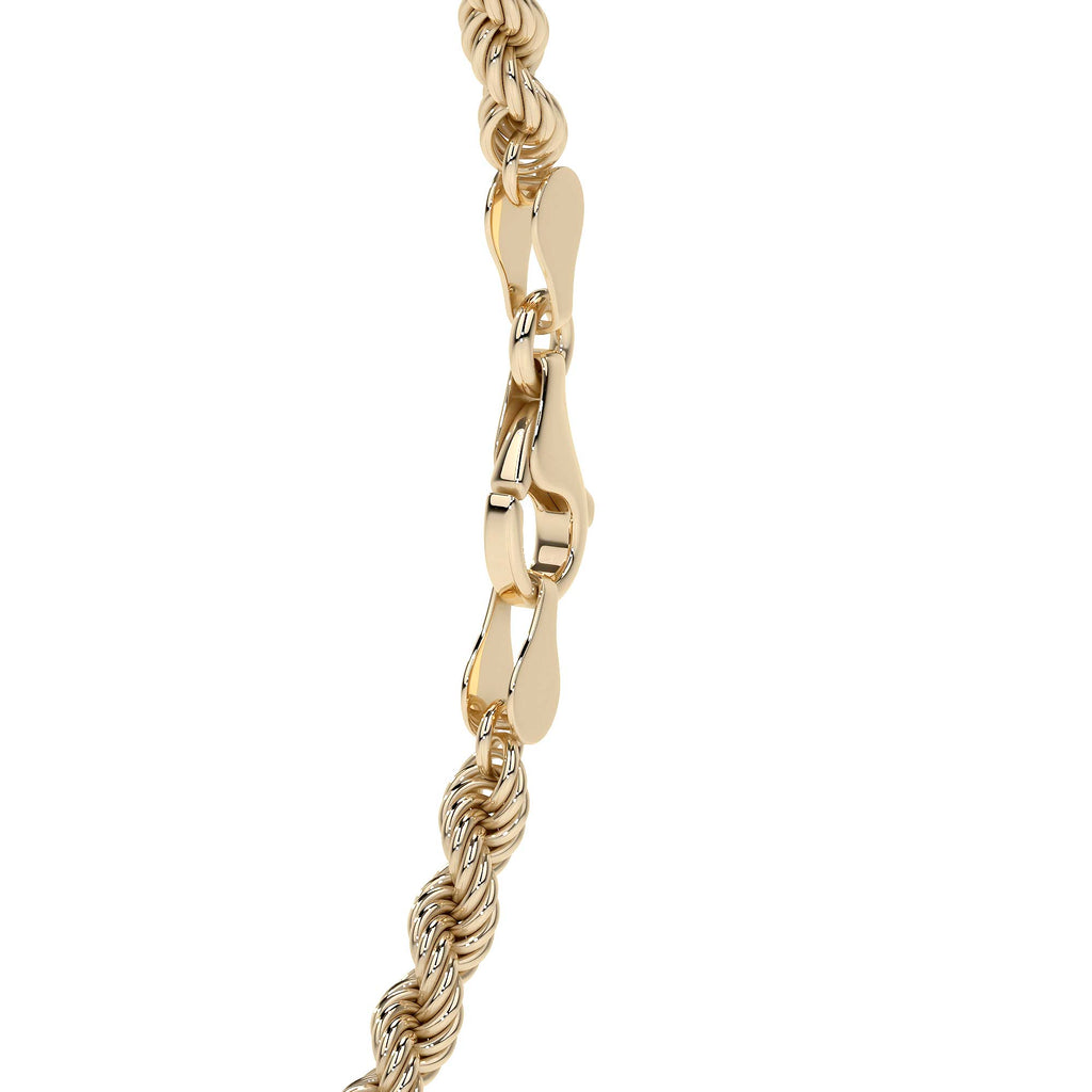Pulsera de Oro 10K Estilo Torsal Italiano | Brazalete Elegante de 3.8mm