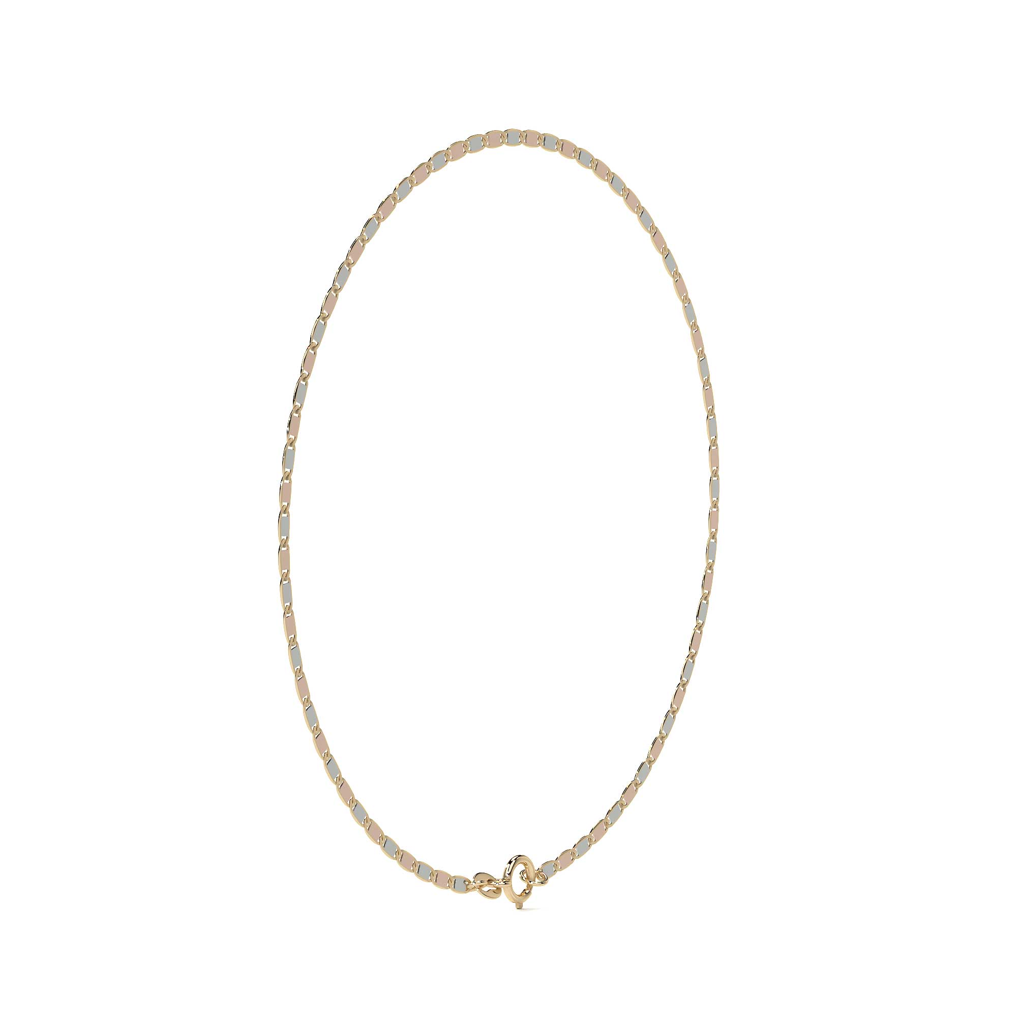 Pulsera de Oro 10K Estilo Italiano Valentino | Brazalete Delicado en Oro Amarillo o Tricolor