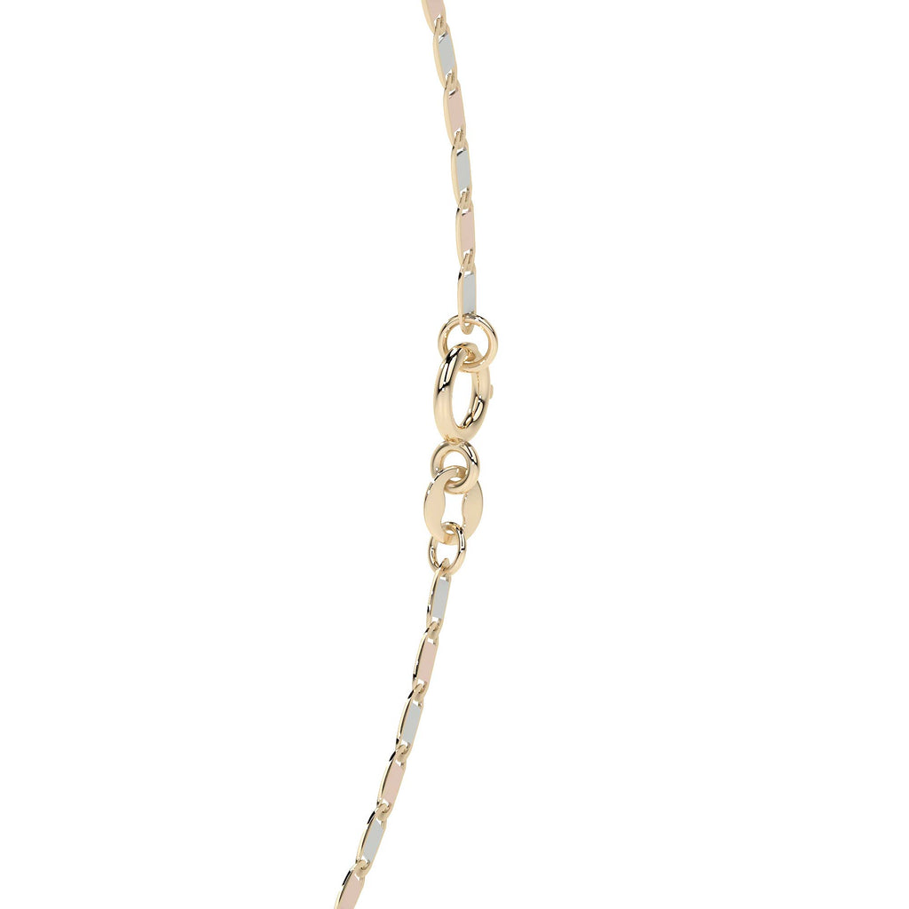 Pulsera de Oro 10K Estilo Italiano Valentino | Brazalete Delicado en Oro Amarillo o Tricolor