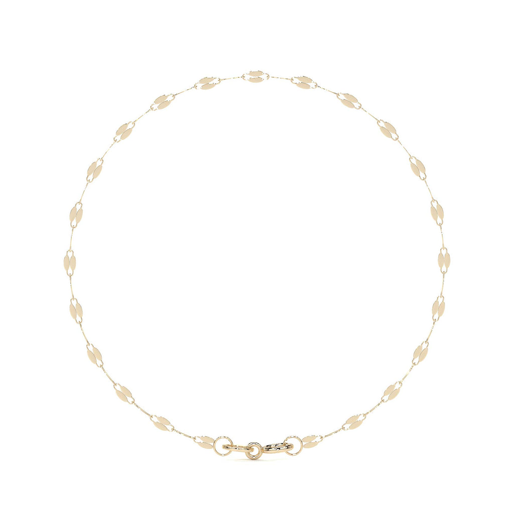 Esclava de Oro 10K Estilo Fígaro Serpentina Italiano | Pulsera Delicada de Joyería Fina