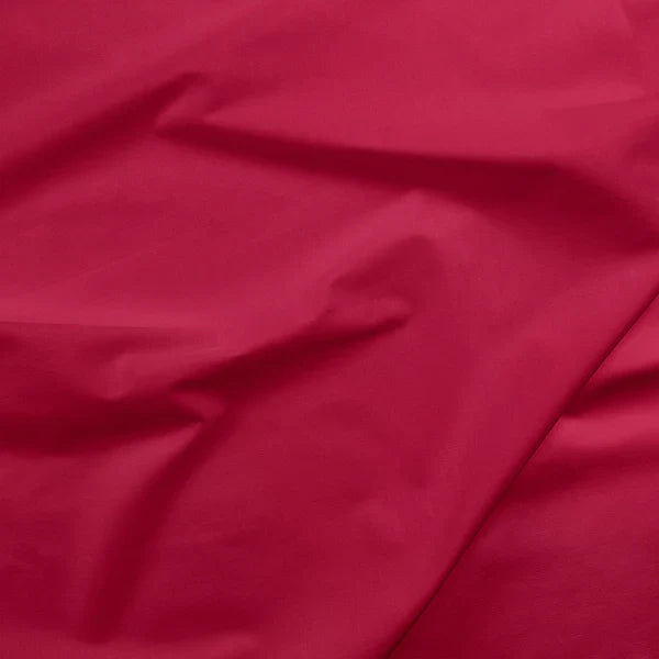 1/2 metro de Tela de algodón Rojo Sangría Paintbrush liso sólido *Llega el 31 de octubre**