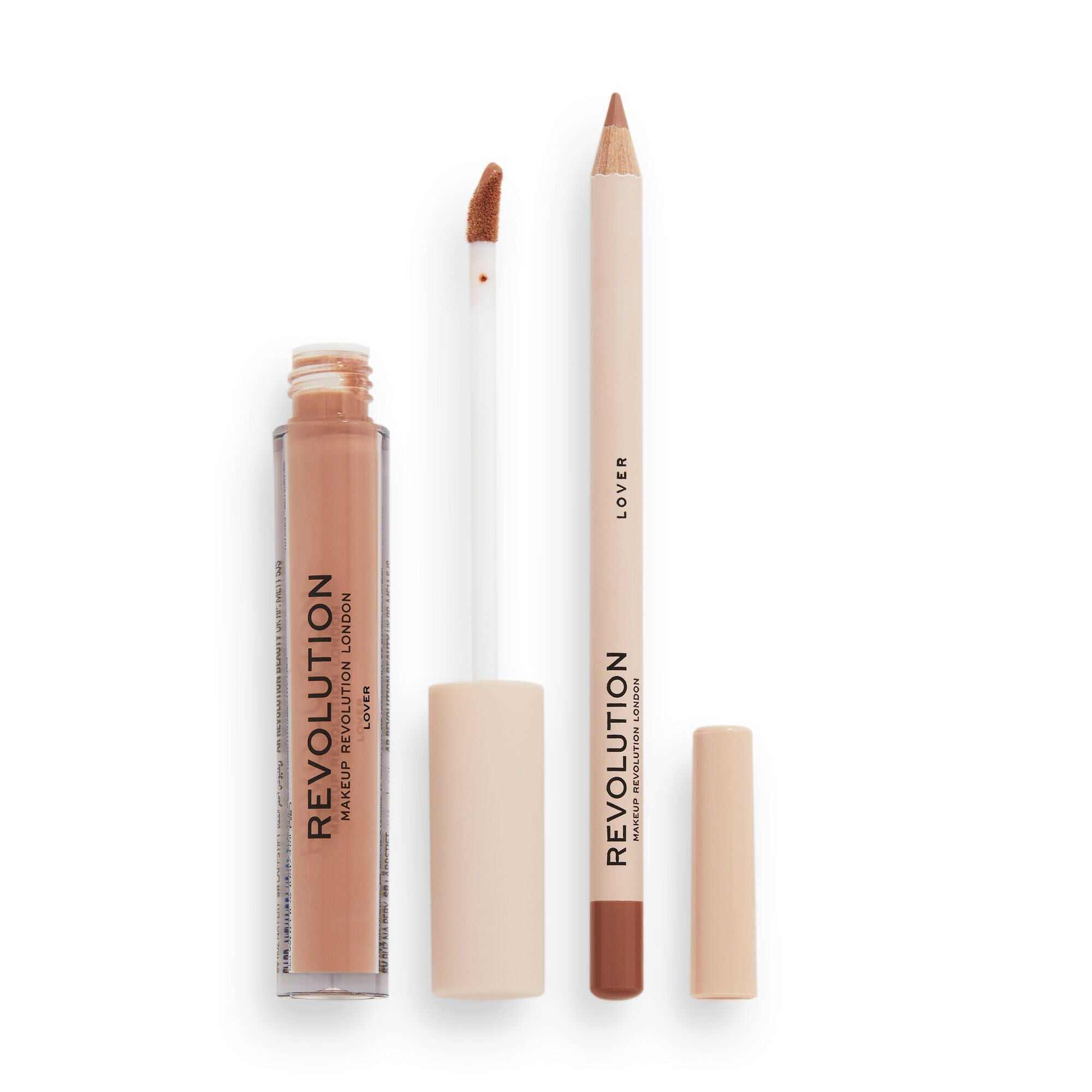 REVOLUTION "LOVER" LIP CONTOUR KIT ULTRA MATTE FINISH