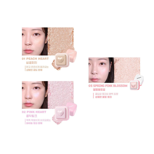 colorgram -  milk bling heartlighter