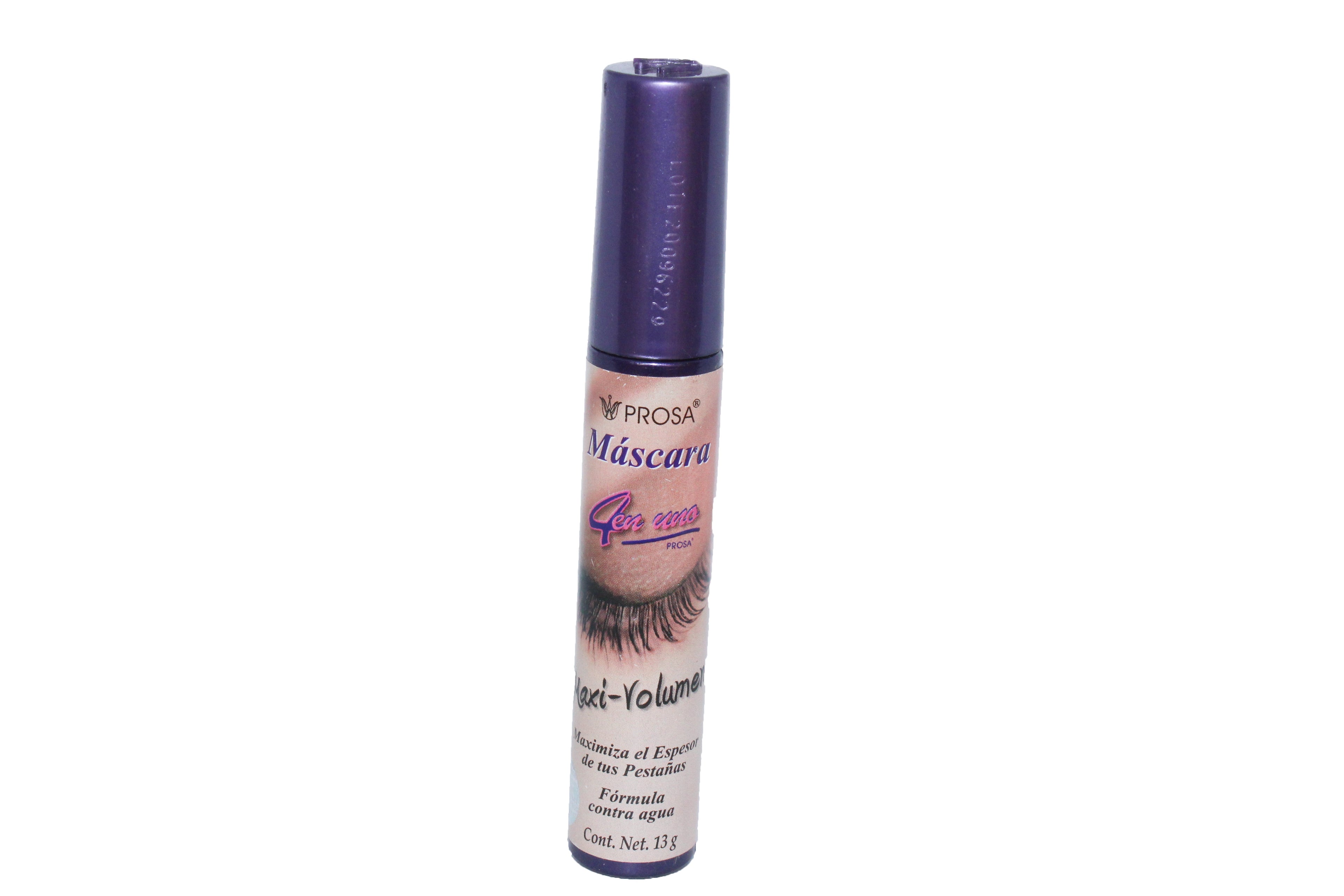COSMETICOS RIMEL MAXI-VOLUMEN 4 EN 1 (13 GR) PROSA TAPA MORADA
