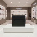 Cartera Calvin Klein para Hombre — Diseño Minimalista con Logo en Relieve