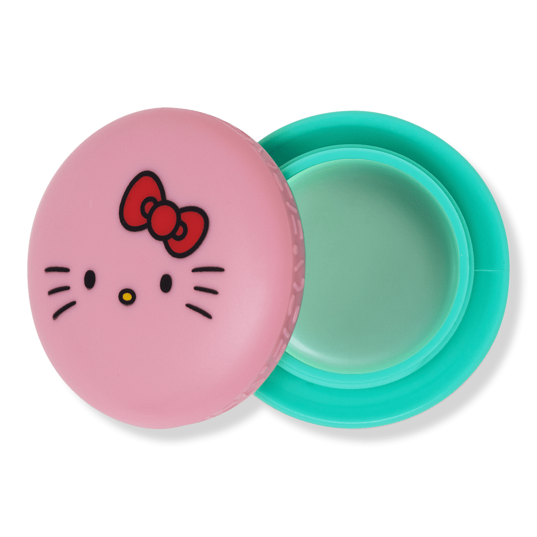 Bálsamo Labial Hello Kitty Sandía | The Creme Shop® Watermelon Macaron, Hidratante, Dulce y Adorablemente Kawaii