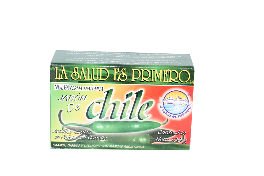 JABON DE CHILE 100 GR LA SALUD ES PRIMERO