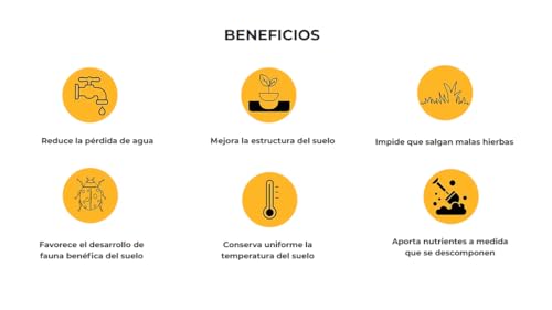 Mulch Decorativo para Jardín – Cobertura para Plantas