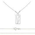 Collar De Madona De Plata 925 Con Bola Diamantada De 45 Cm
