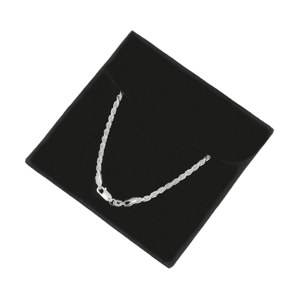 Cadena De Plata 925 Estilo Torsal De Calibre 4.5 Mm