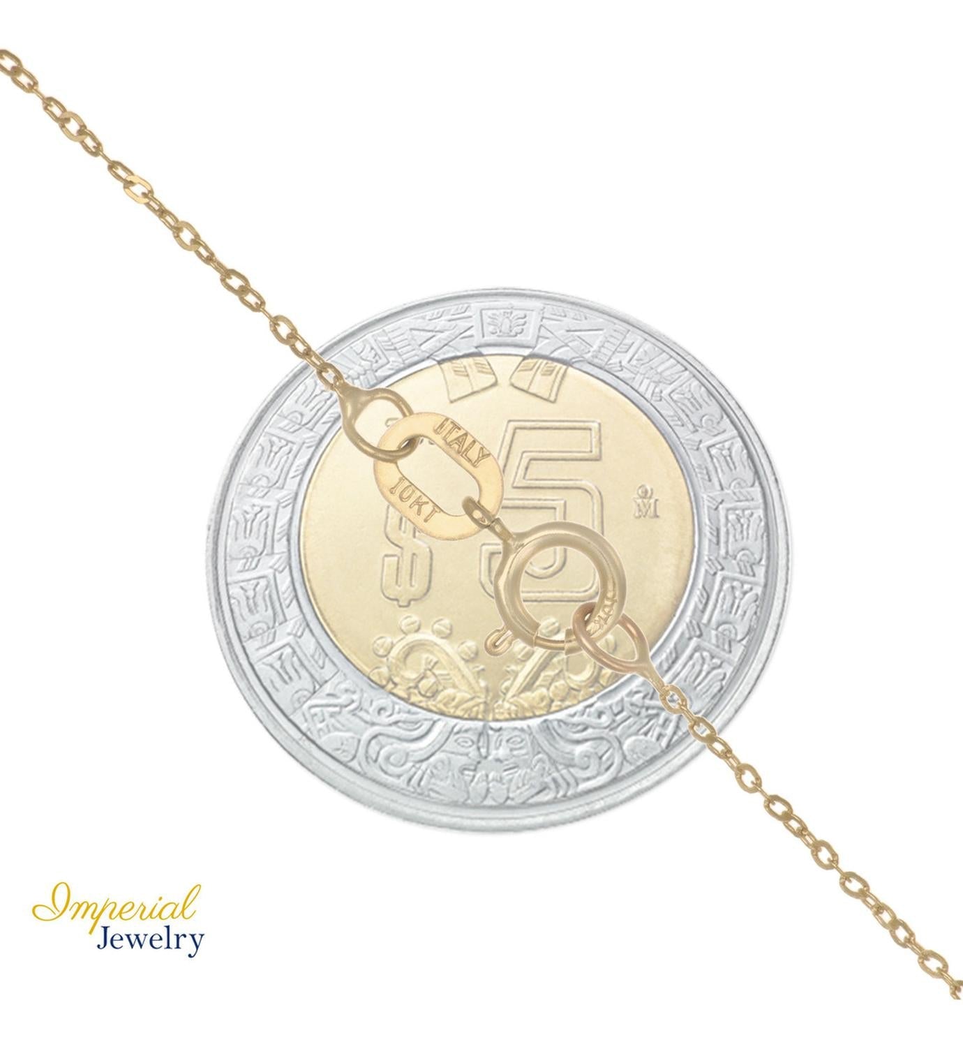 Collar Para Mujer De Oro De 10k De La Madonna
