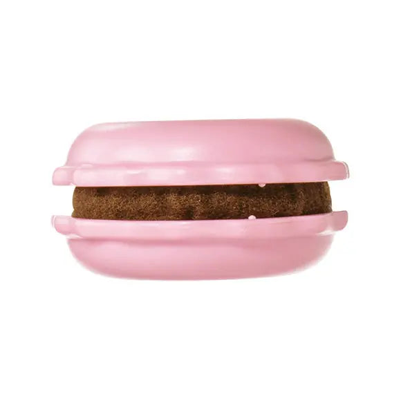 Macarrón de Frambuesa Afilador y Portaagujas Magnético Clover