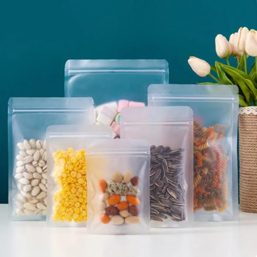 Bolsas Esmeriladas con Cierre Hermético – 100 piezas