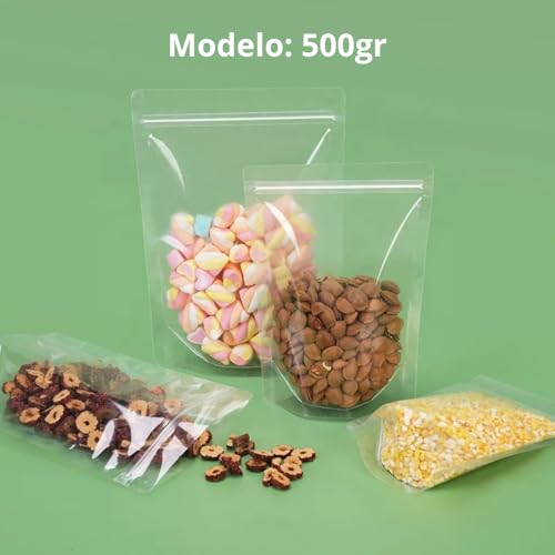 Bolsas Stand Up Pouch con Cierre Hermético – 100 piezas