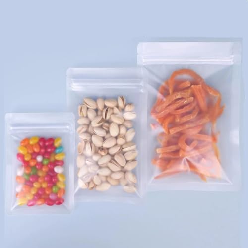 Bolsas Esmeriladas con Cierre Hermético – 100 piezas