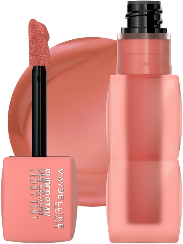 Maybelline Super Stay Teddy Tint Long Lasting Matte Lip Tint 10 Current Mood