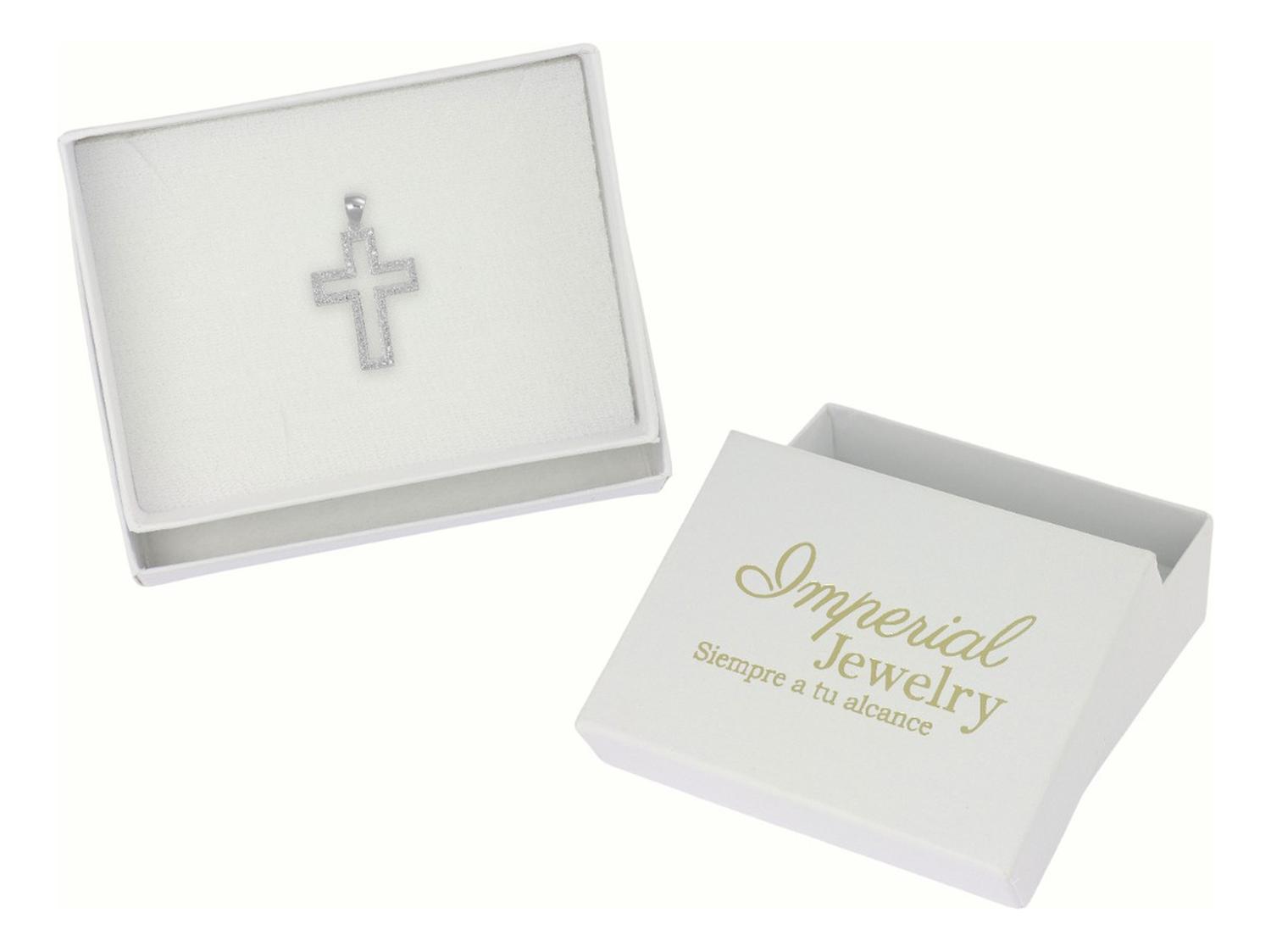 Dije Turco De Plata 925 De Cruz Con Zirconia