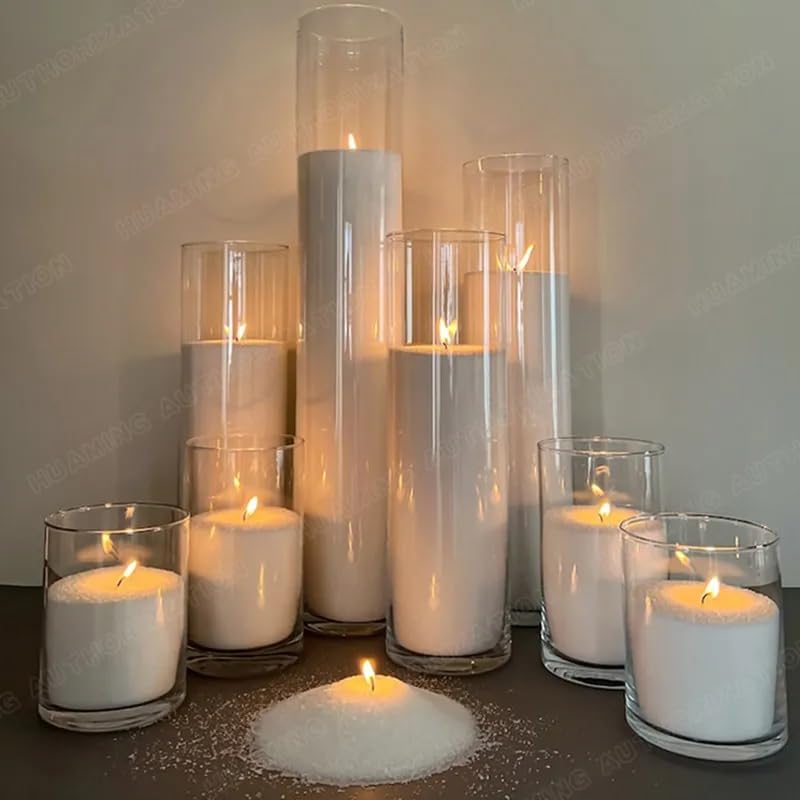 Cera de Arena Blanca Granulada – Vegetal para Velas (Cera Nieve)