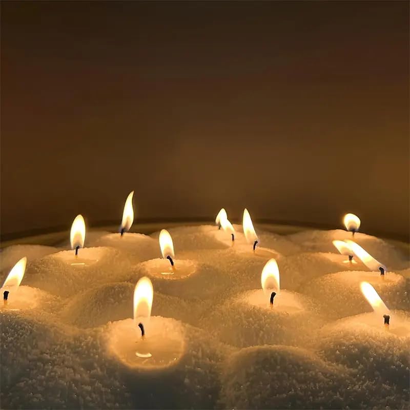 Cera de Arena Blanca Granulada – Vegetal para Velas (Cera Nieve)