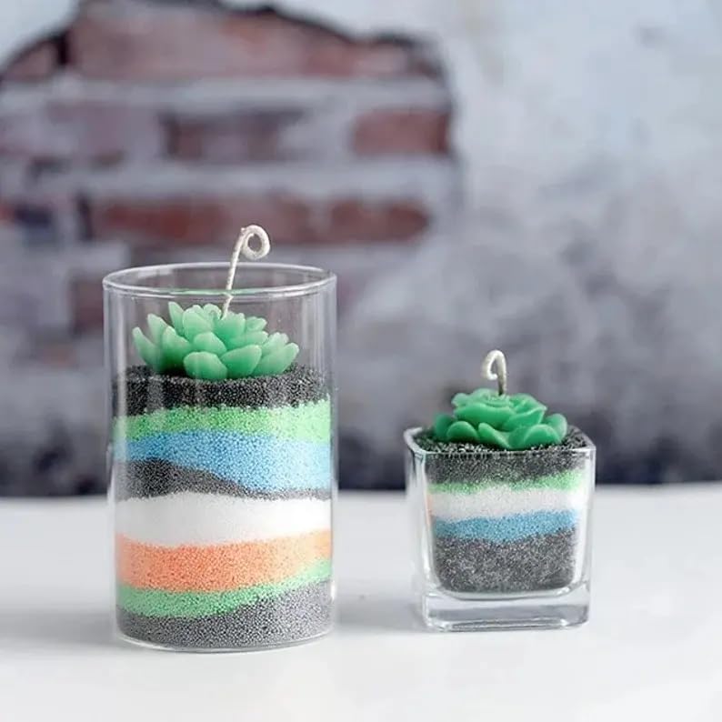 Cera de Arena Blanca Granulada – Vegetal para Velas (Cera Nieve)