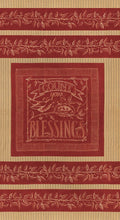 Panel chico Cuenta tus Bendiciones Kathy Schimtz en rojo 60x110 cm ** Llega el 28 de junio**