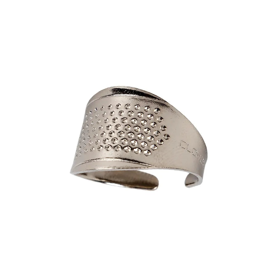 Dedal ajustable para sashiko y bordado Clover