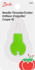Enhebrador y Cortador 2 en 1 Verde Dritz