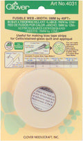 Cinta Adhesiva Termofusible para apliqué y bies Clover dos anchos