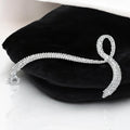 Pulsera De Plata Ley 925 Armada A Mano Para Mujer