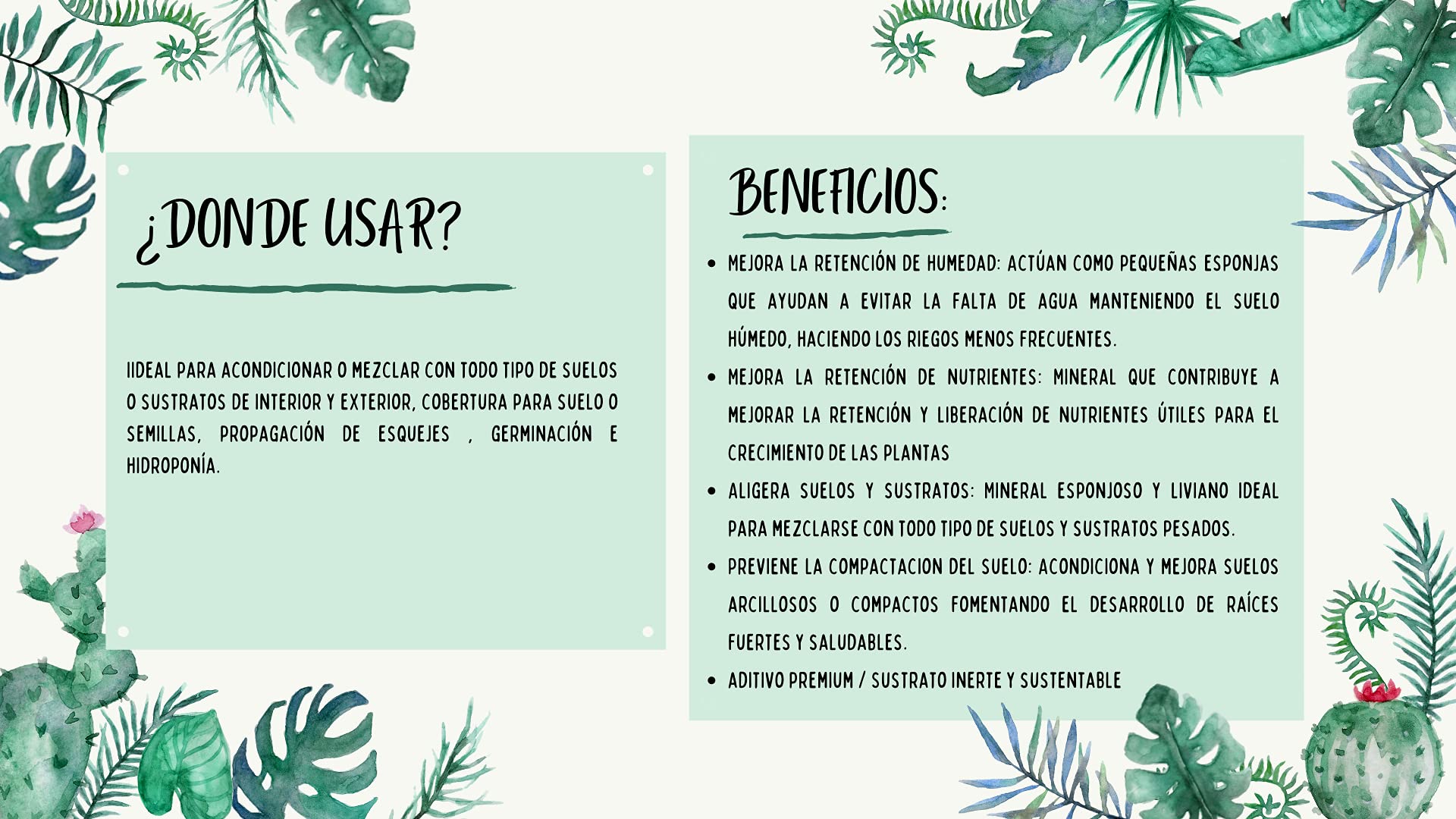 Vermiculita Orgánica 7.8L – Sustrato para Plantas