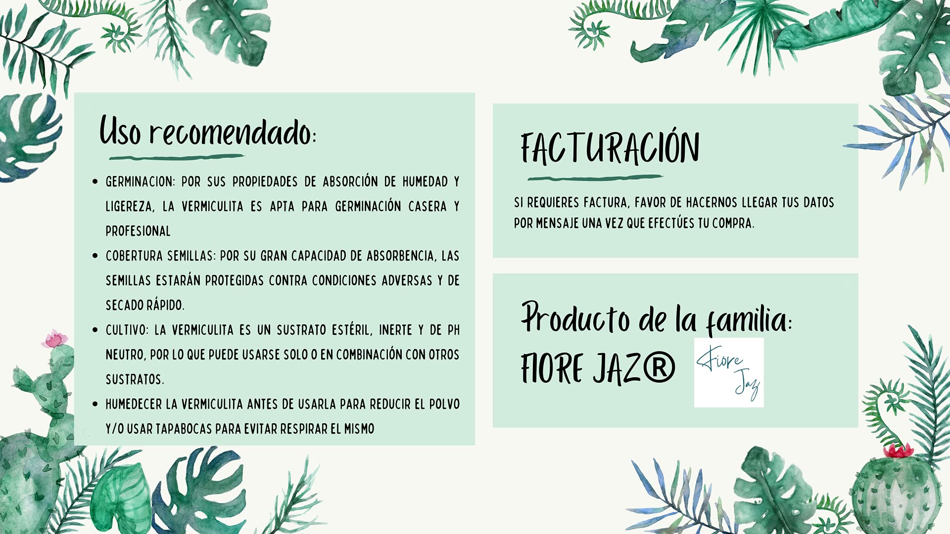 Vermiculita Orgánica 7.8L – Sustrato para Plantas