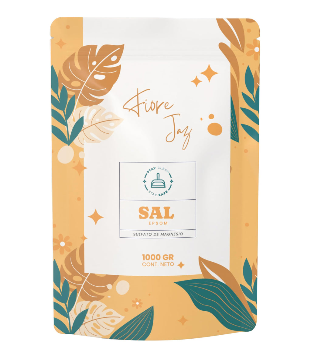 Sal de Epsom Natural – Sulfato de Magnesio Grado Alimenticio