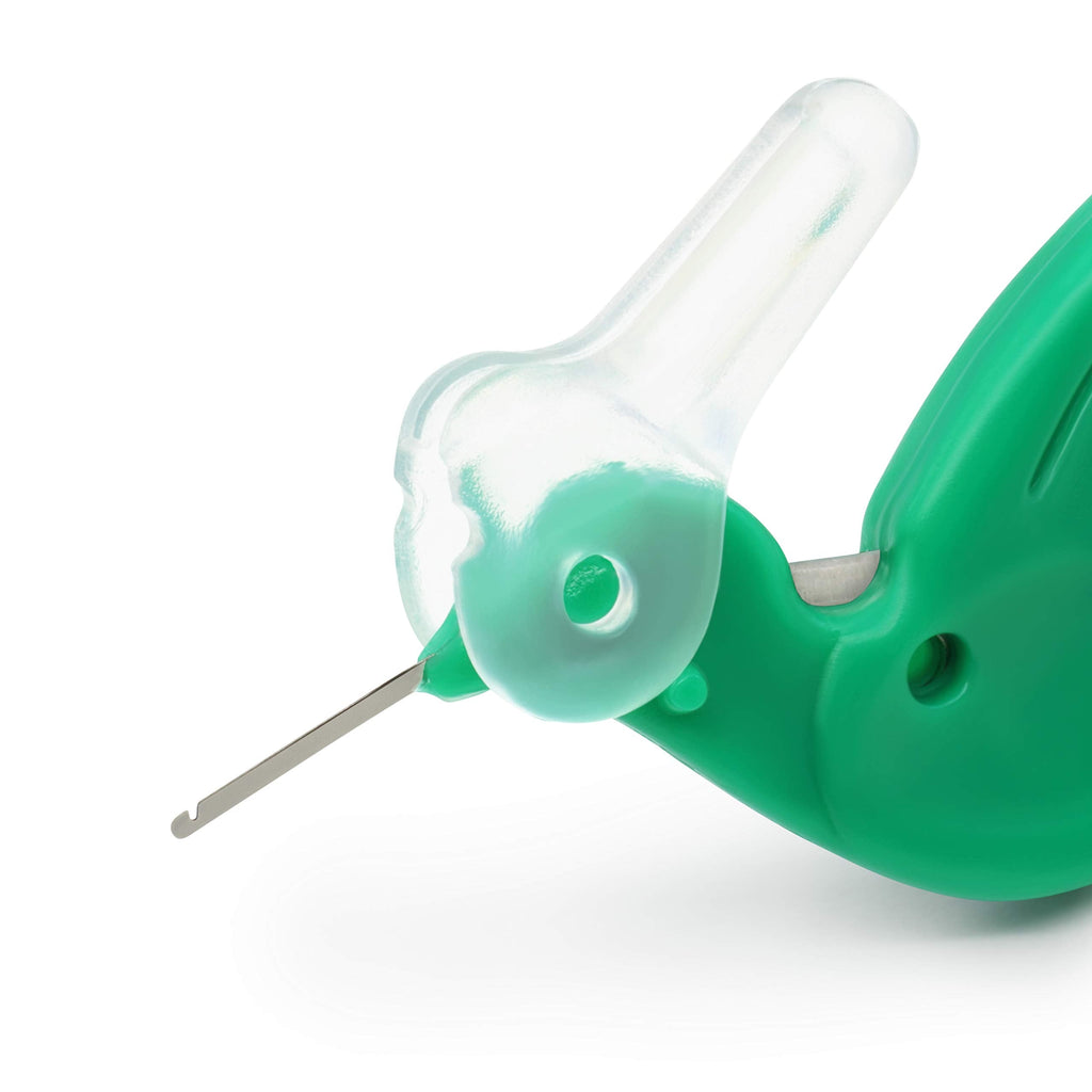 Enhebrador de aguja y Cortahilos de Colibrí verde Dritz
