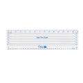 Regla Transparente con Ranuras Dritz (4" x 15")