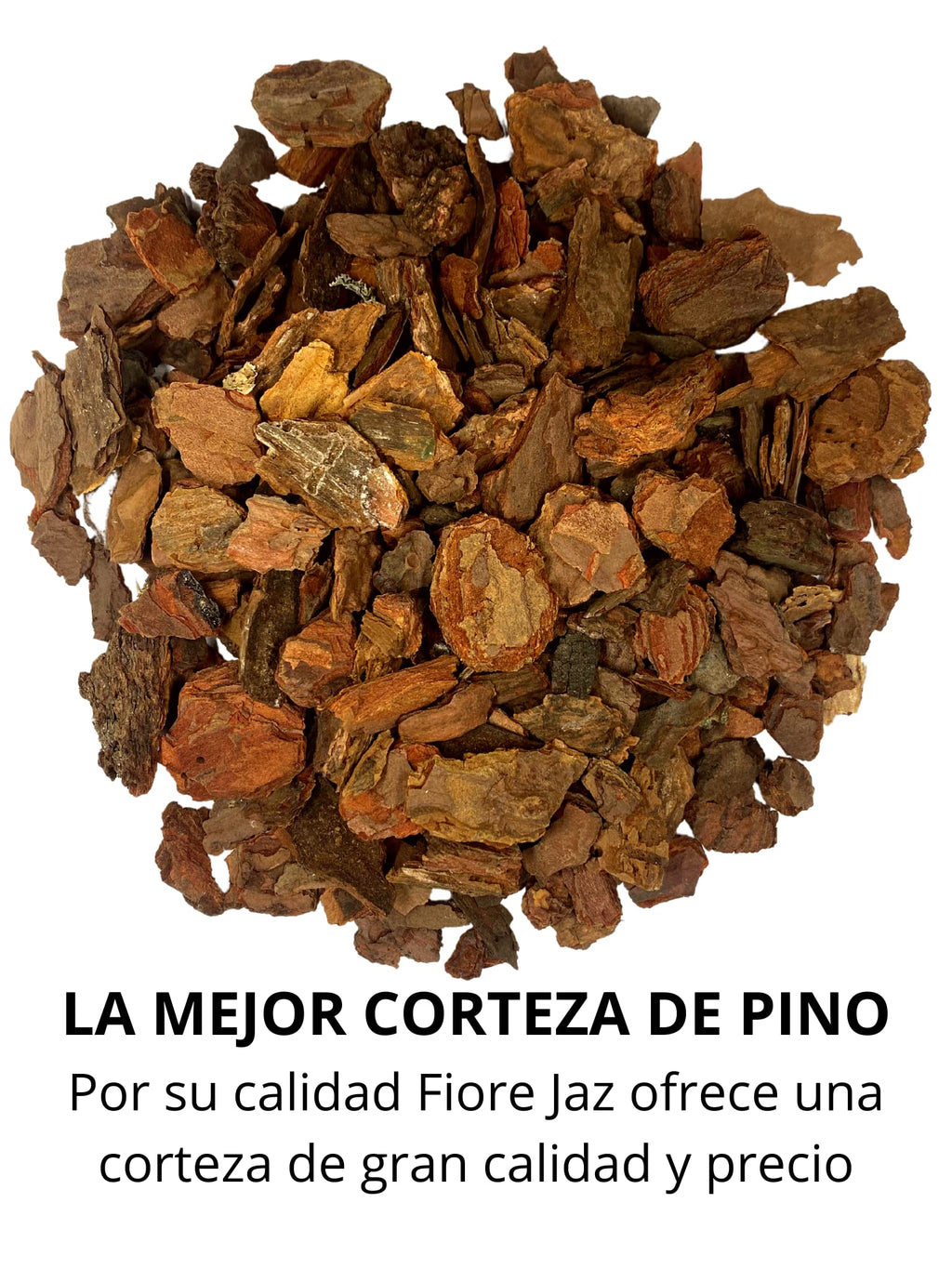 Corteza de Pino Natural 500g – Sustrato para Orquídeas