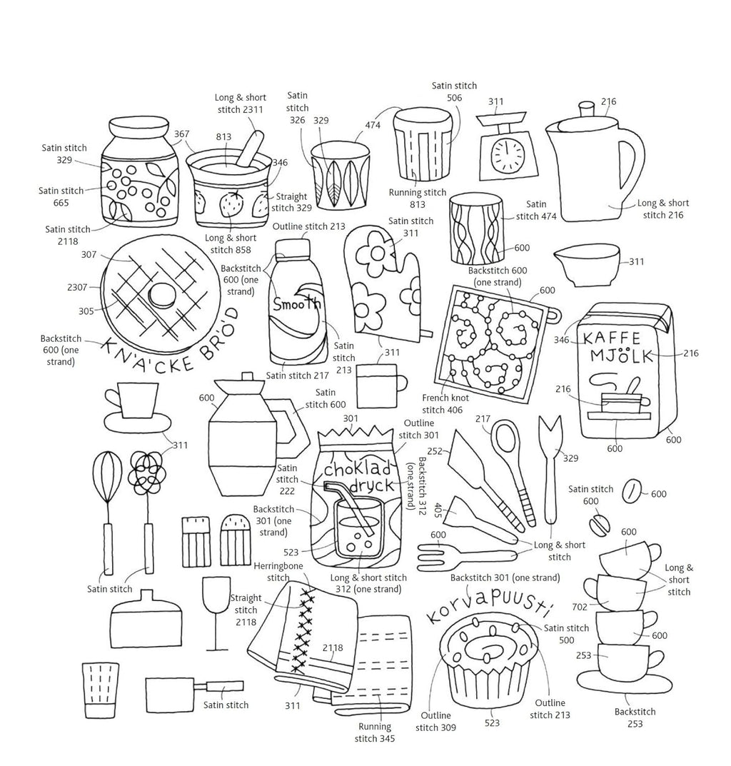 Libro 501 Diseños de Bordado Encantadores - Boutique-Sha (Tuttle Publishing)