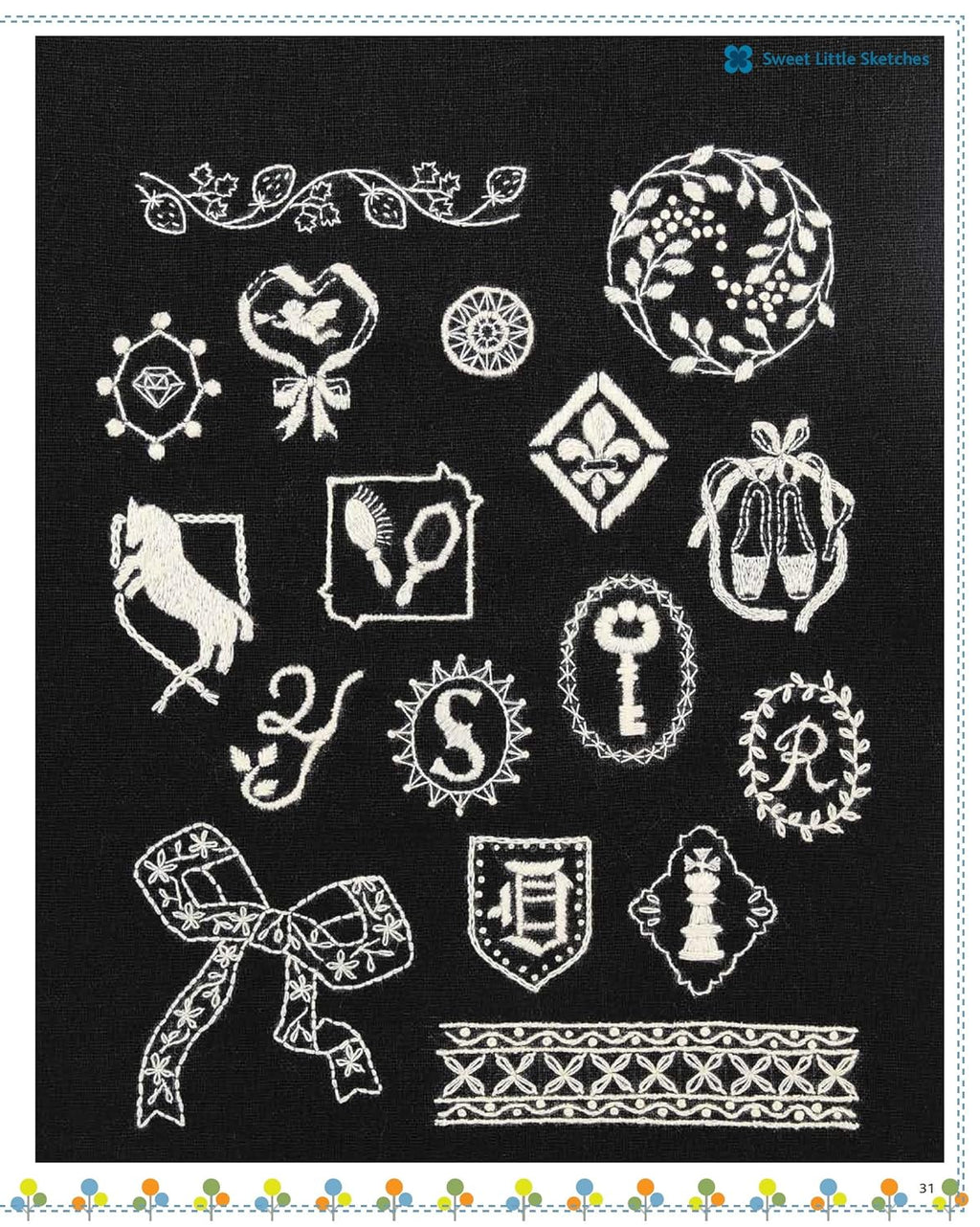 Libro 501 Diseños de Bordado Encantadores - Boutique-Sha (Tuttle Publishing)