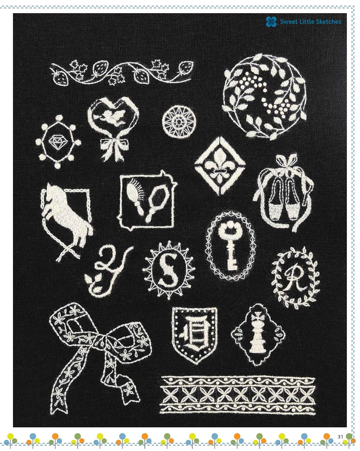 Libro 501 Diseños de Bordado Encantadores - Boutique-Sha (Tuttle Publishing)