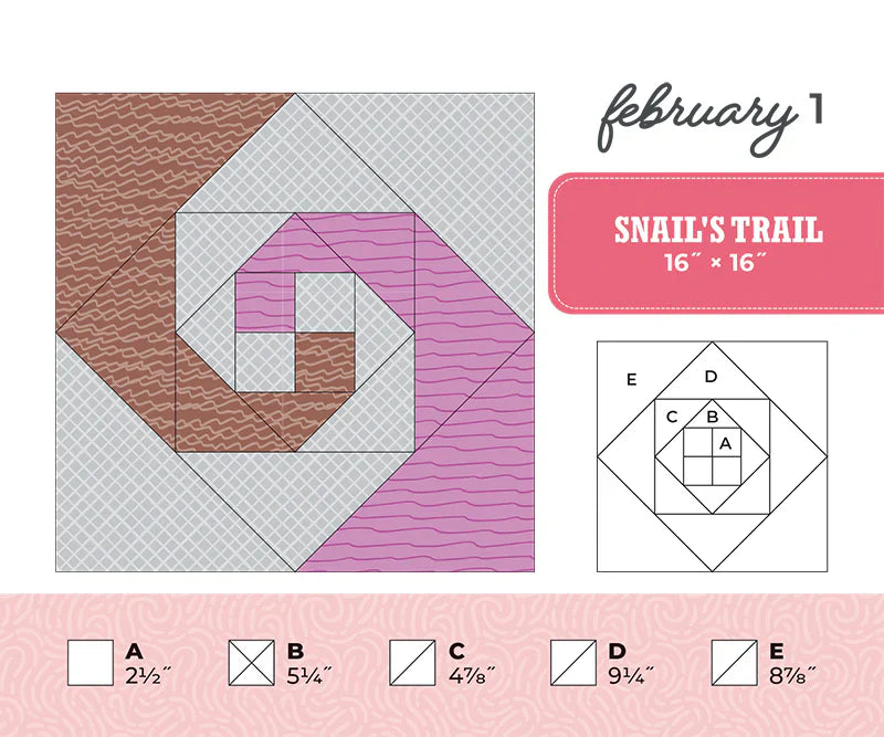 Calendario Perpetuo de Bloques de Quilt - 365 Días de Inspiración