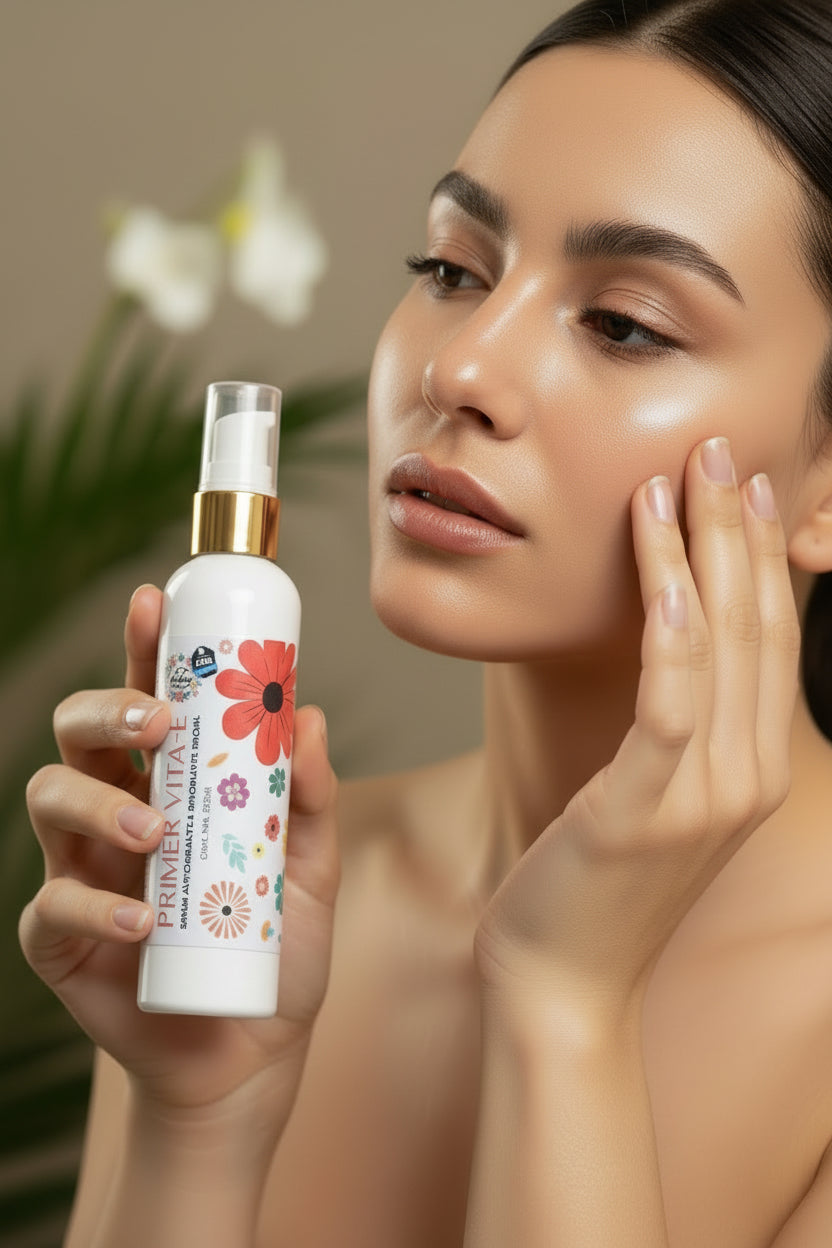 Sérum primer vita E antioxidante y oxigenante facial