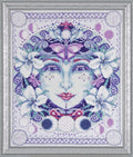 Kit de punto de cruz 14 puntos Aida 23 x 28 cm
